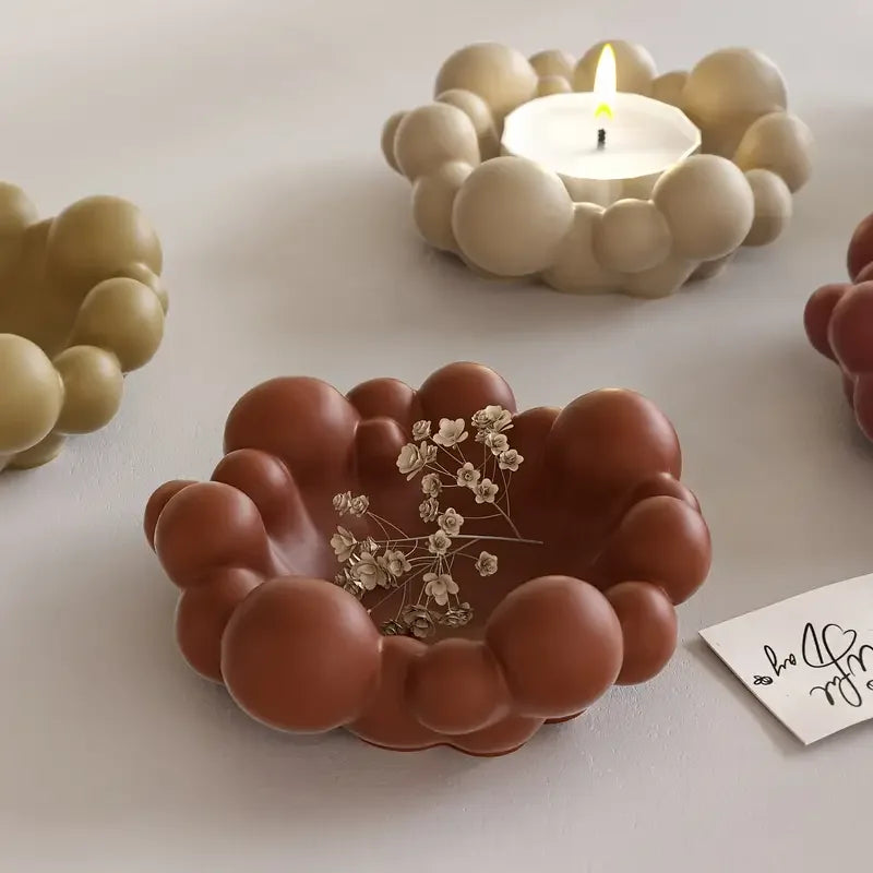 Bubble Cloud Bowl Silicone Craft Mould