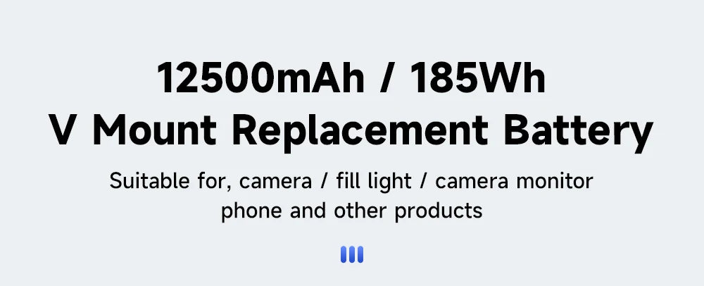 V Mount V-Lock BP185 95 V-Mount Battery BP 222 Battery with PD20W Cable for Sony Camcorder Broadcast Video Light Blackmagic URSA