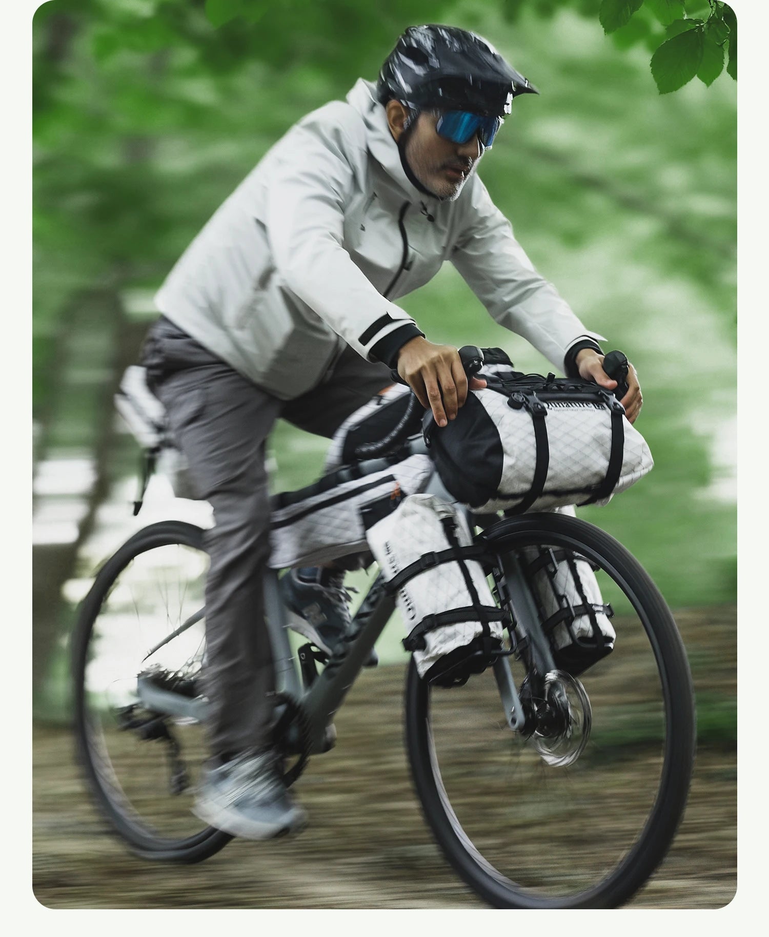 Vodotěsná brašna na sedlo pro bikepacking 6L/12L, úložný prostor na nosič