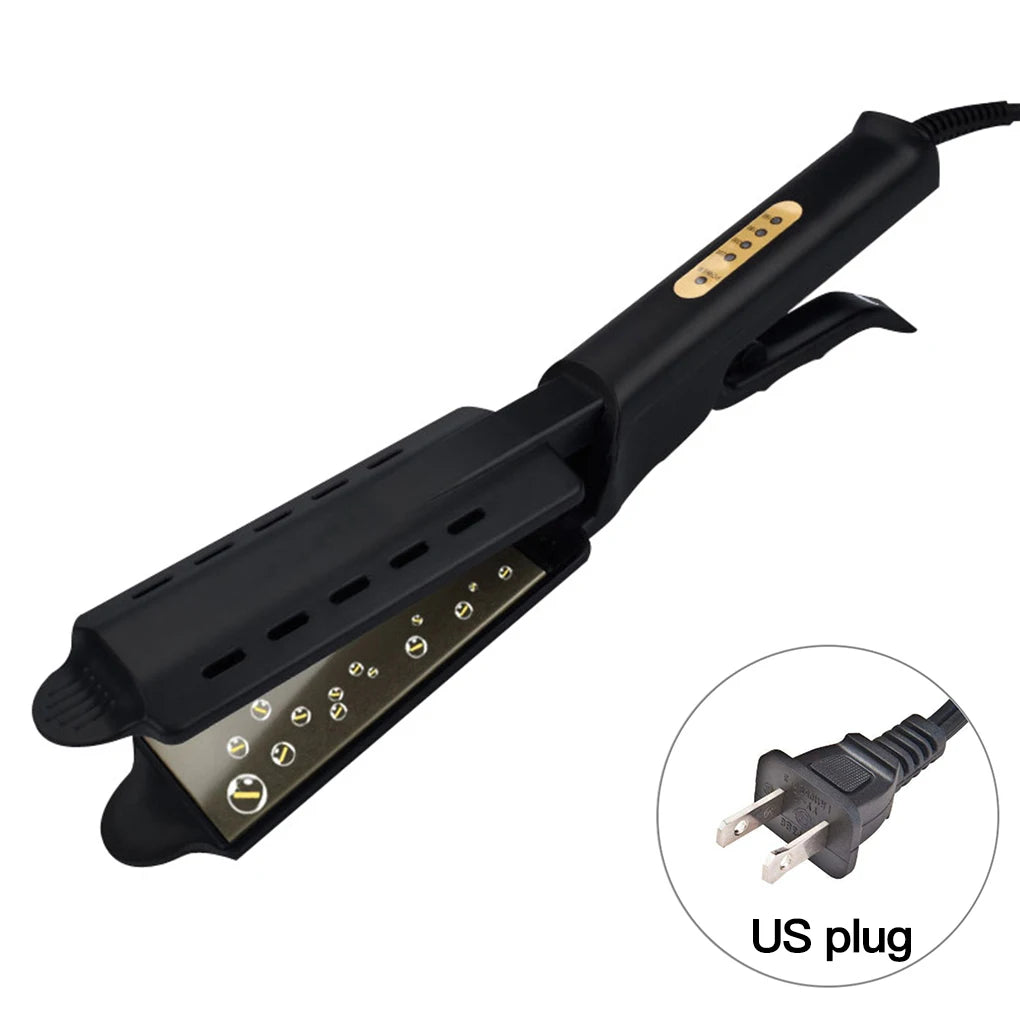 Ceramic Tourmaline Ionic Hair Straightener with Adjustable Heat