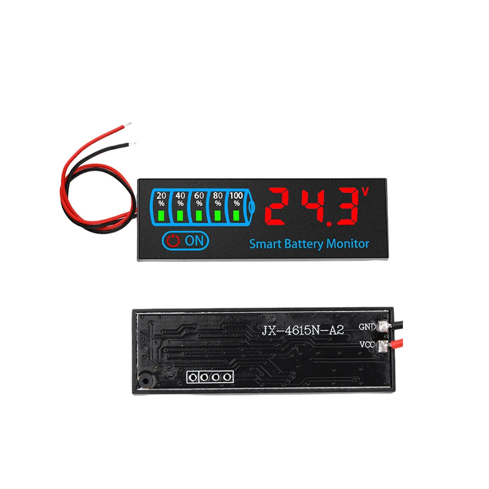 1-7S 2-8S 3-14S Battery Level Indicator 18650 Lithium Universal Battery Capacity Charge Tester LED Indicator Light Display Board