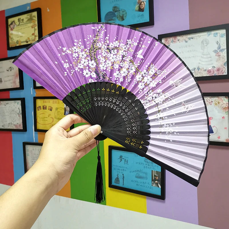 Folding Bamboo Hand Fan in Chinese Style