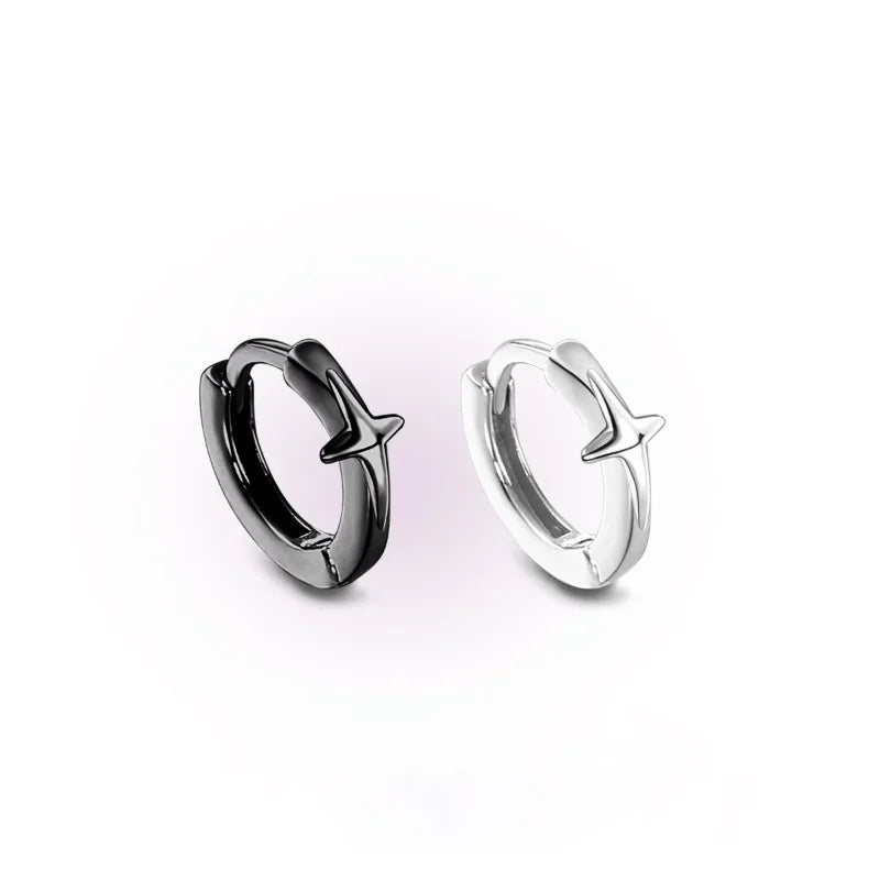 Silver Hoop Earrings in Assorted Designs
