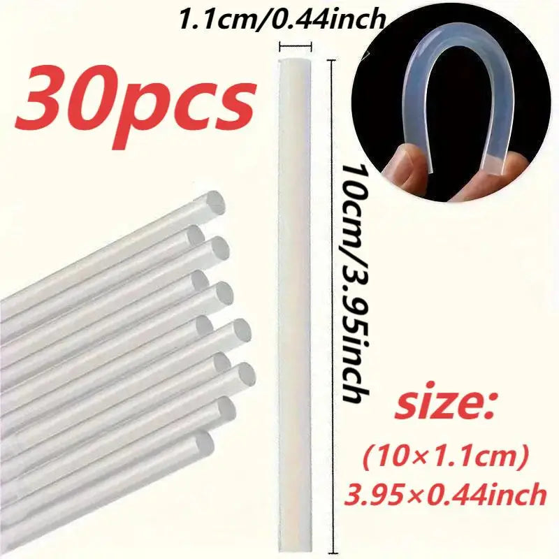 100mm Hot-Glue Sticks and Gun/Base Options