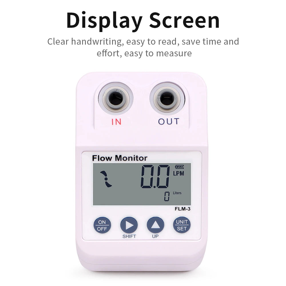 FLM-3 Water Filter Flow Meter with Alarm