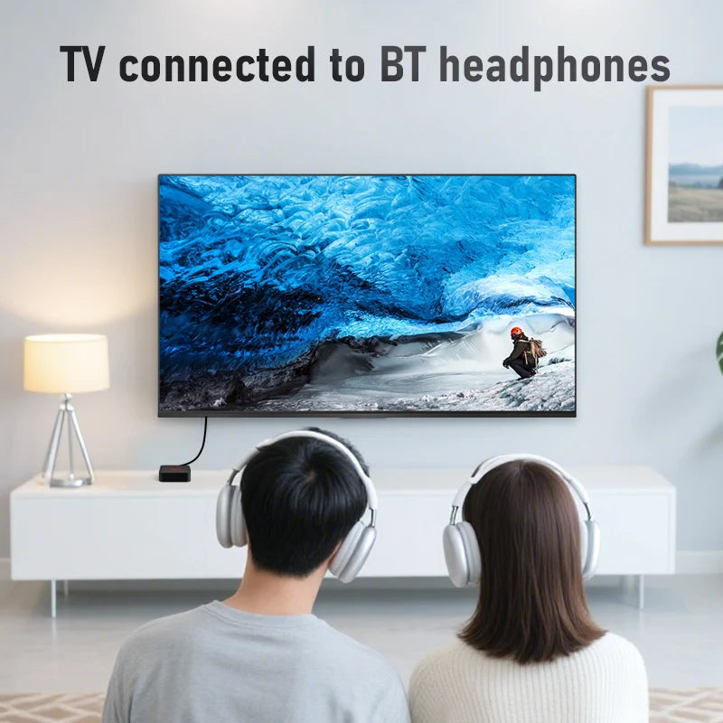 Bluetooth Audio Transmitter and Receiver with Dual Pairing