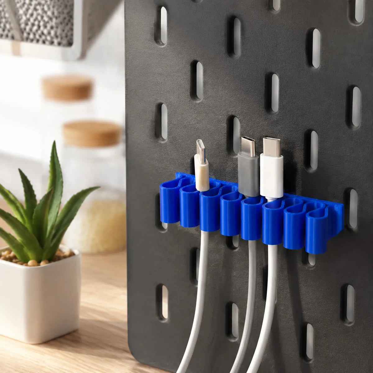 Kabelholder for SKÅDIS-pegboard
