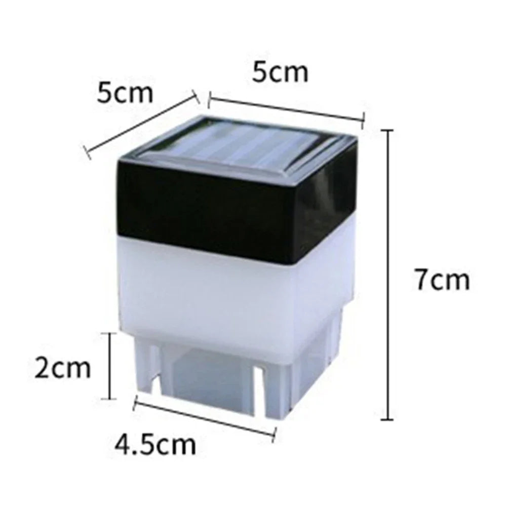 Solar LED Post Lamp, Warm or White Light