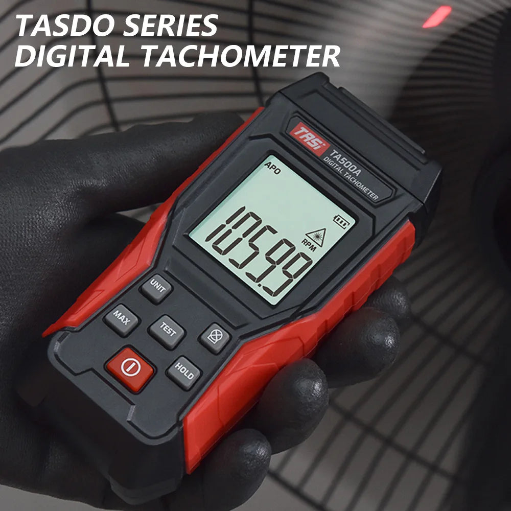 TA500A/B/C Digital Tachometer, Contact & Optical Options
