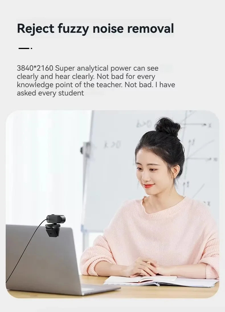 USB Webcam - 1080p, 2K or 4K Options