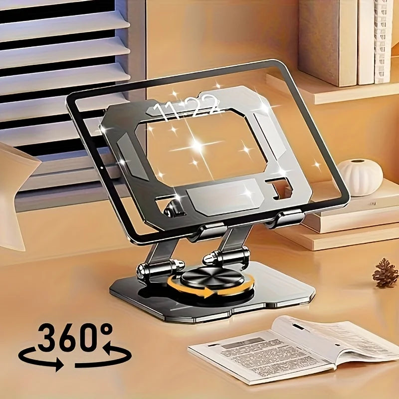 Adjustable Desktop Tablet Stand for Streaming and Recipes