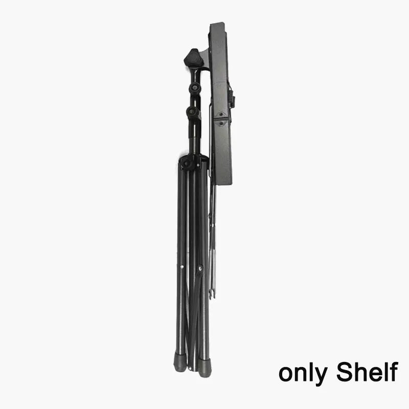 2-in-1 Folding Sheet Music Stand and Desktop Book Stand, Black