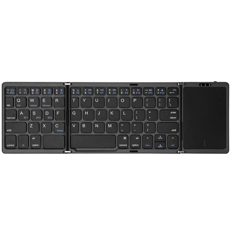Tastatură Bluetooth pliabilă cu opțiuni de layout