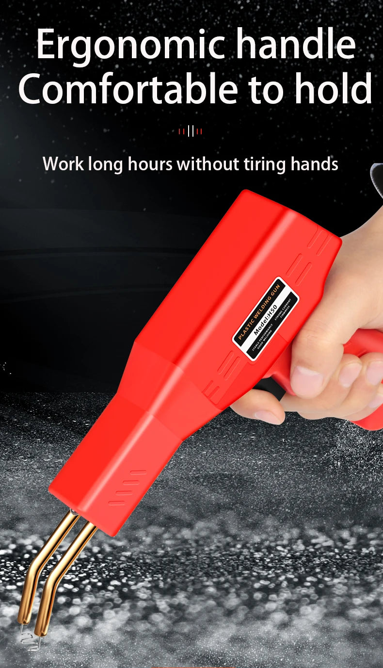 Saldatore a plastica con pistola termica per riparazione paraurti kit torcia