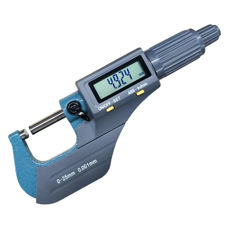Digitálny vonkajší mikrometer 0-25 mm