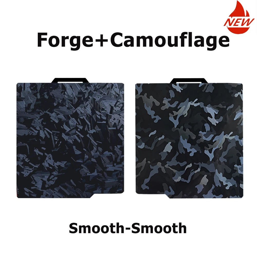 BambuLab 257×257 mm obojstranná pružinová oceľová tlačová doska