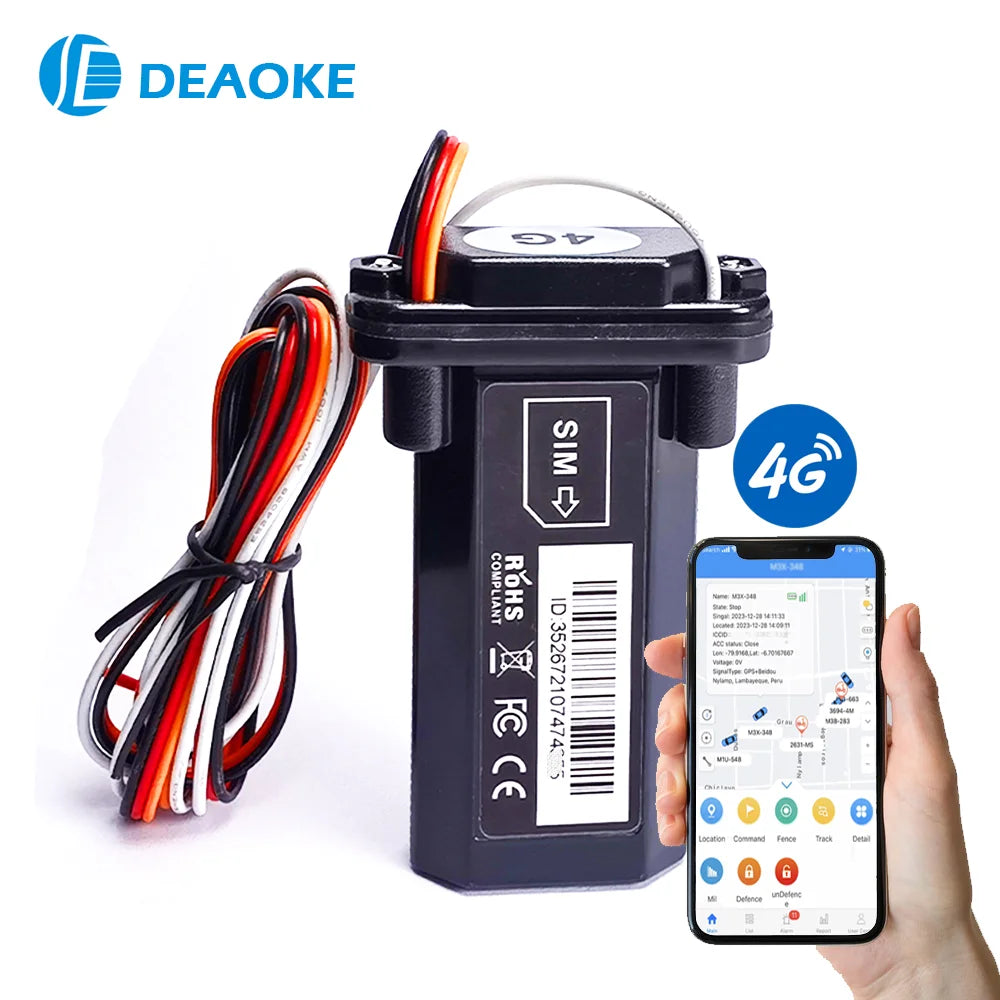 Waterproof 4G GPS Vehicle Tracker