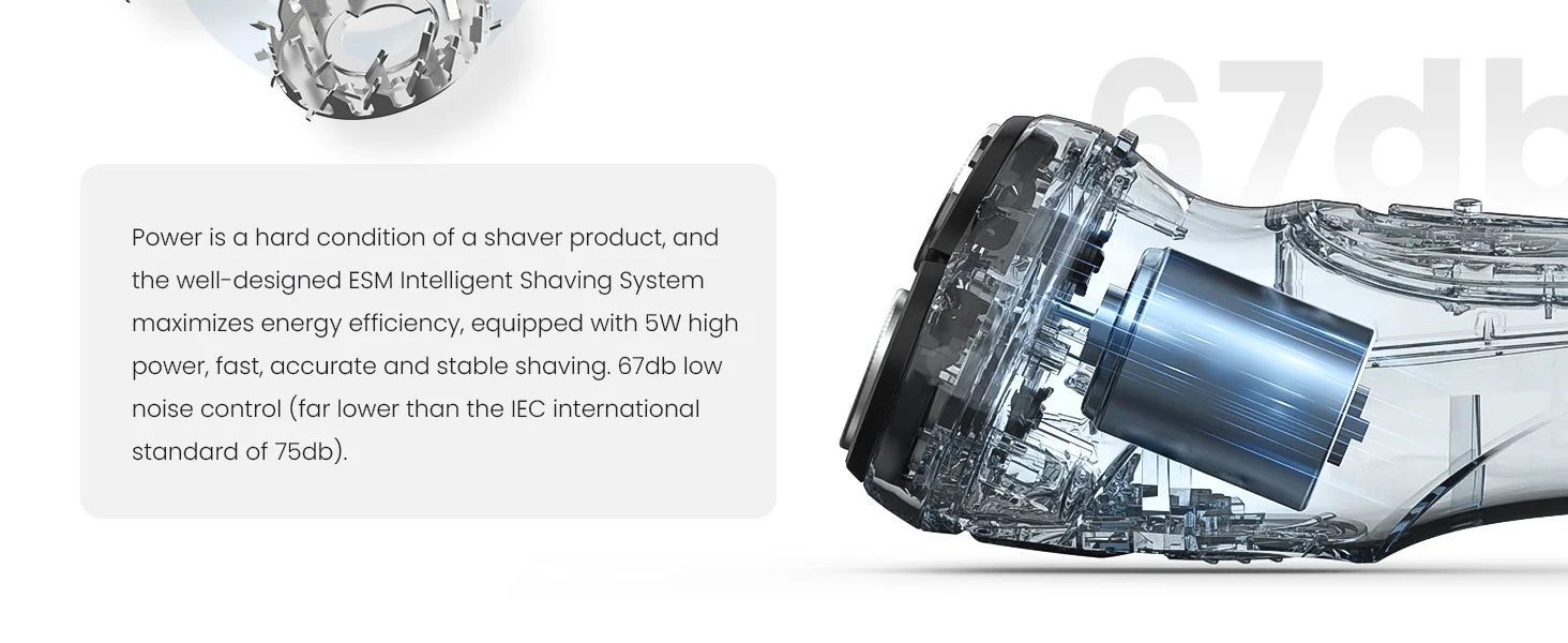 Rasoio Elettrico Ricaricabile Sejoy per Uomo