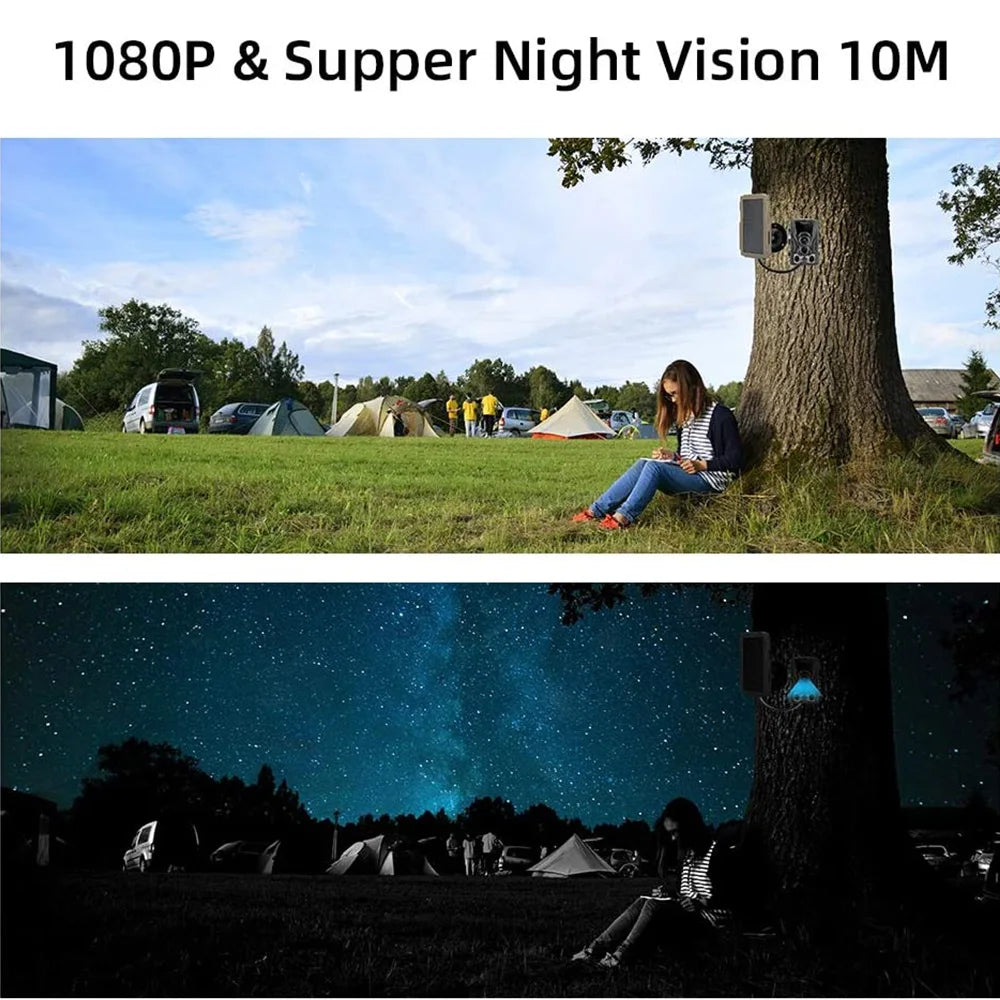 3000mAh 6V-12V nabíjací solárny nabíjač trail kamera s fotopásom, solárny panel kit na lov