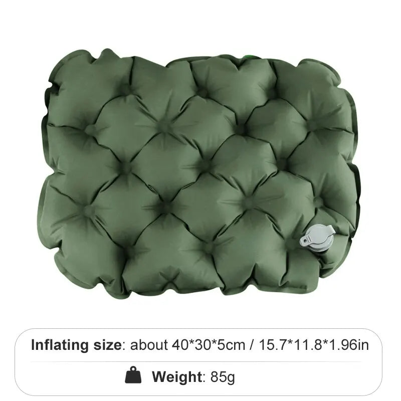 Inflatable Sitting Pad Ultralight Seat Cushion for Camping