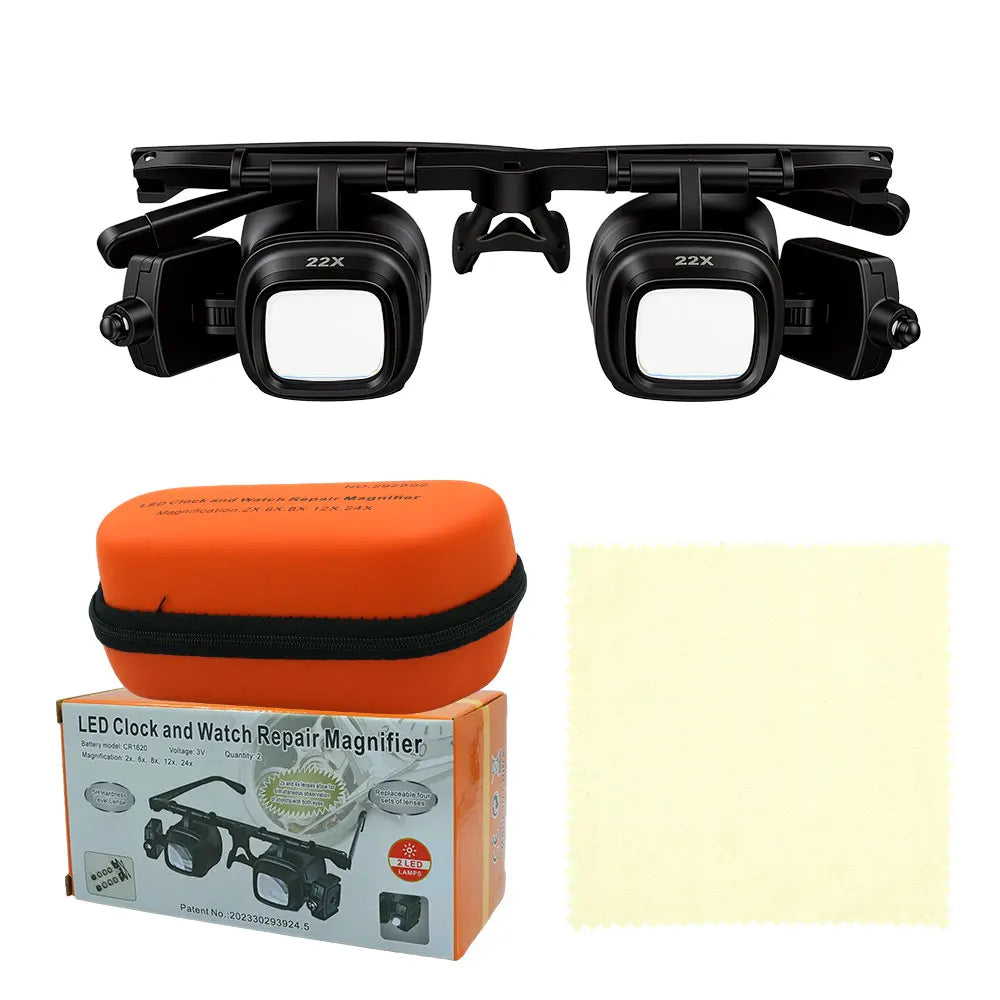 LED Magnifier Glasses - Model Options