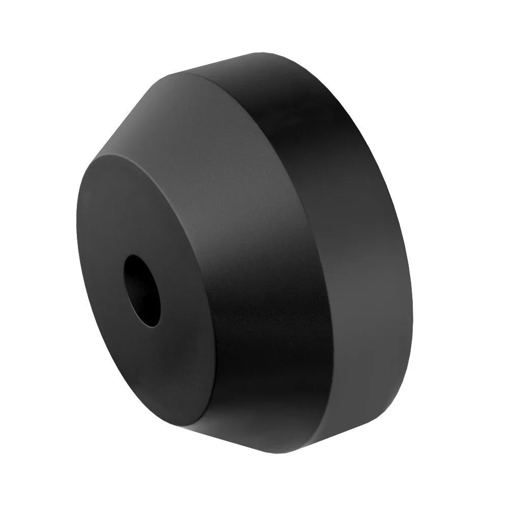 Adaptador metálico de 45 RPM para discos de 7 polegadas