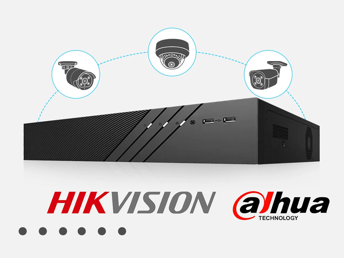 Techage 8MP 5MP 4MP 4K PoE IP Caméra H.265 Détection humaine AI Audio bidirectionnel Extérieur CCTV Surveillance ONVIF XMEYE