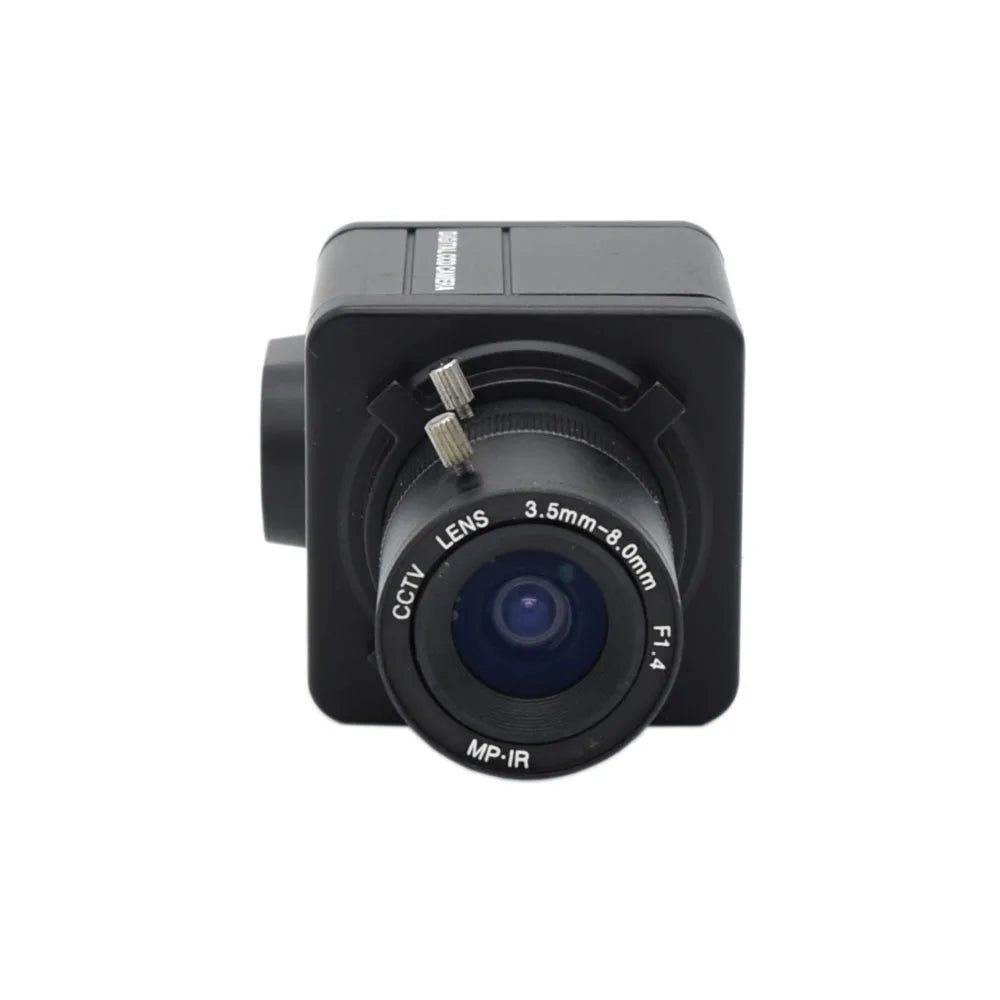 4K 8MP USB Camera with 5-50mm Zoom Lens for Motion Capture