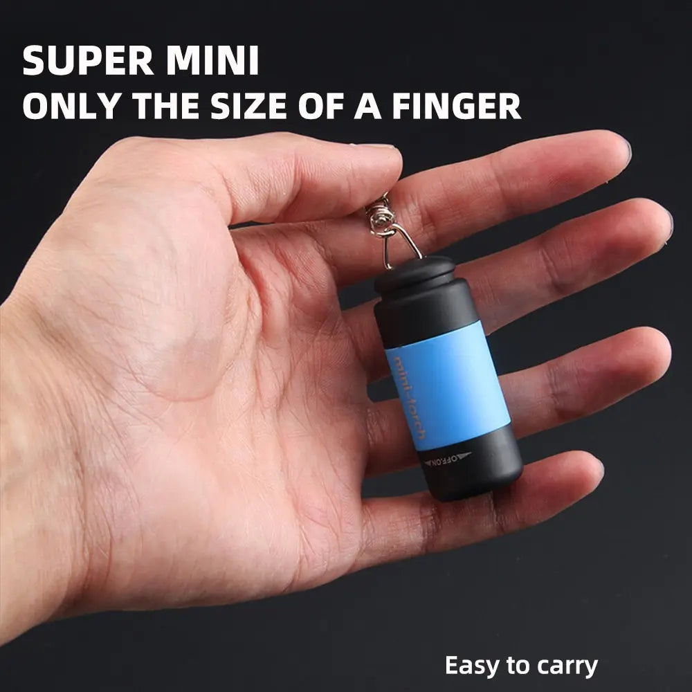USB Rechargeable Keychain Torch