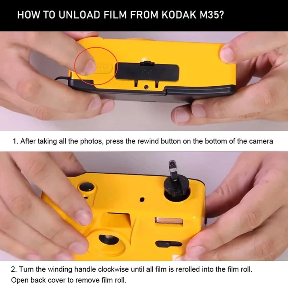M35 Reusable Film Camera and Film Options