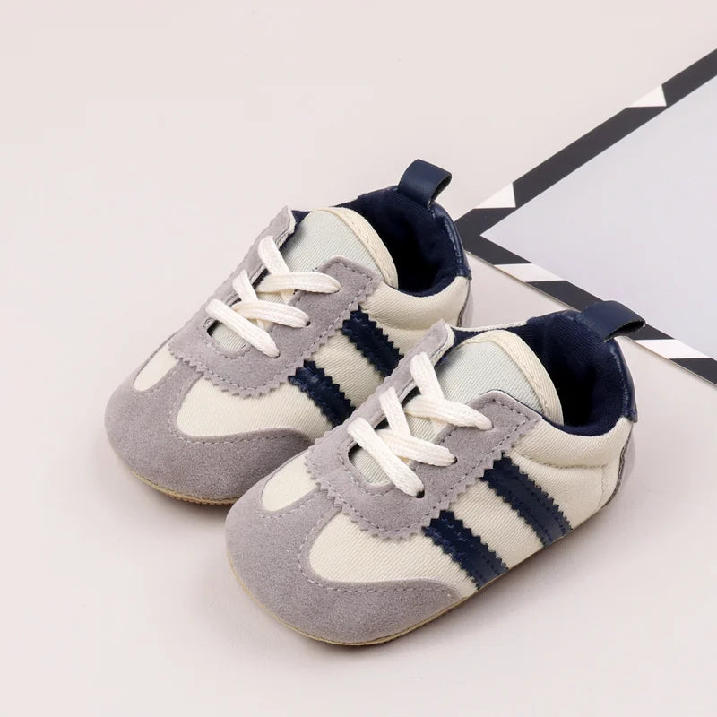 Baby Casual Sports Shoes with PVC Sole