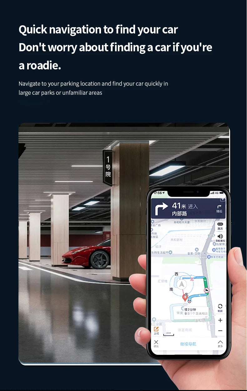 Universal Mini Car Charger GPS Locator Tracker Cigarette Lighter iPhone USB Type-C Find My ios Official App GPS Vehicle Tracke