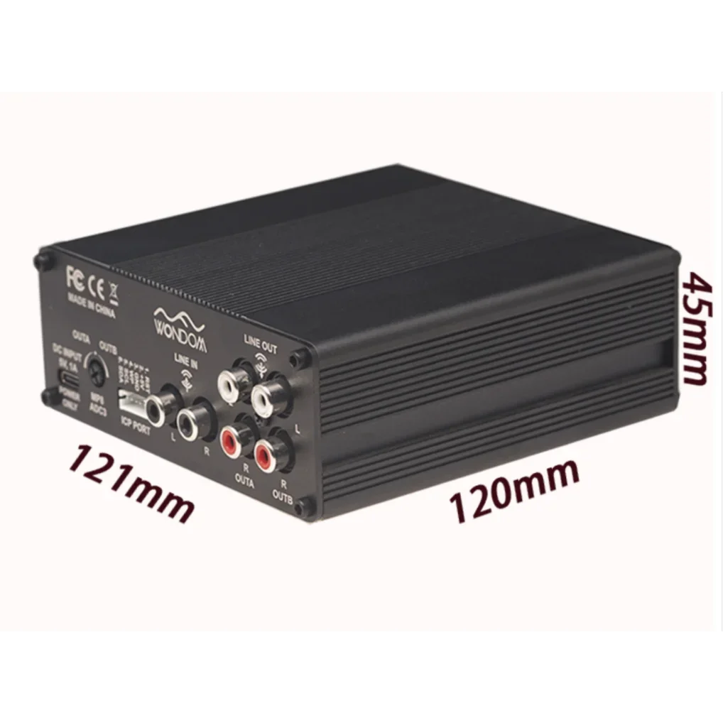 ADAU1701 procesador de audio DSP y cruce (crossover)