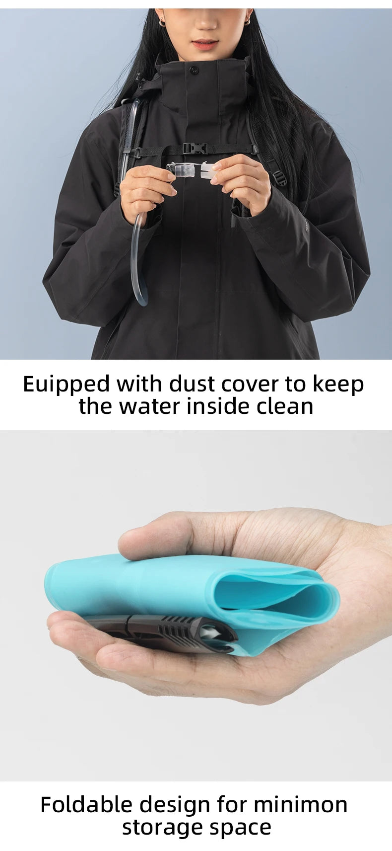 2L Hydration Water Bag for Running, Cycling & Outdoor Use