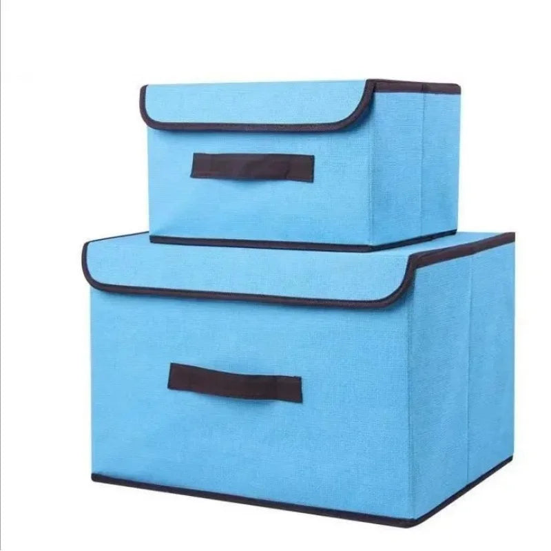 Folding Fabric Storage Box, Size and Colour Options