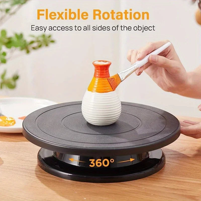 Manual Rotating Craft Display Turntable