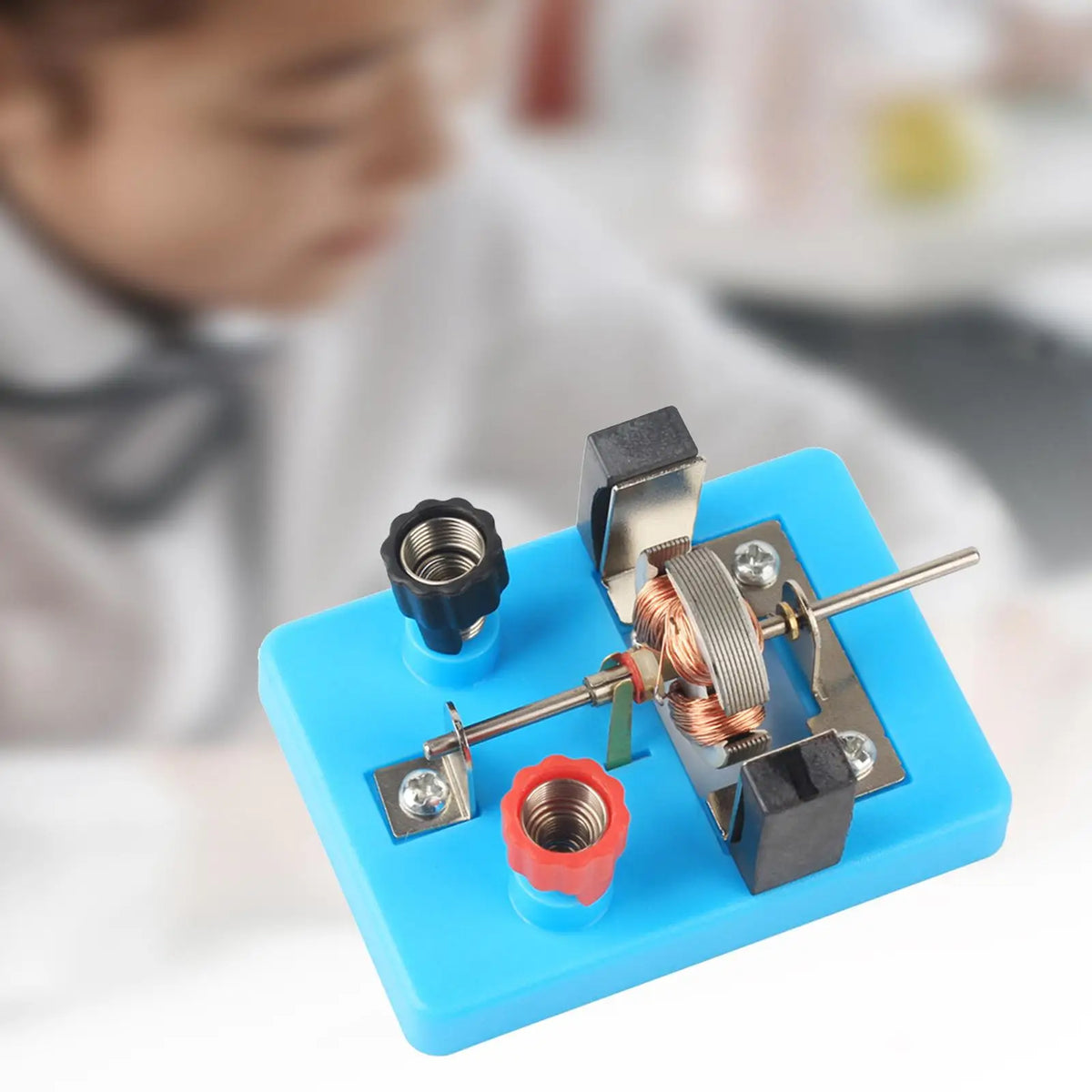 Modèle d'expérience de physique de moteur électrique bricolage