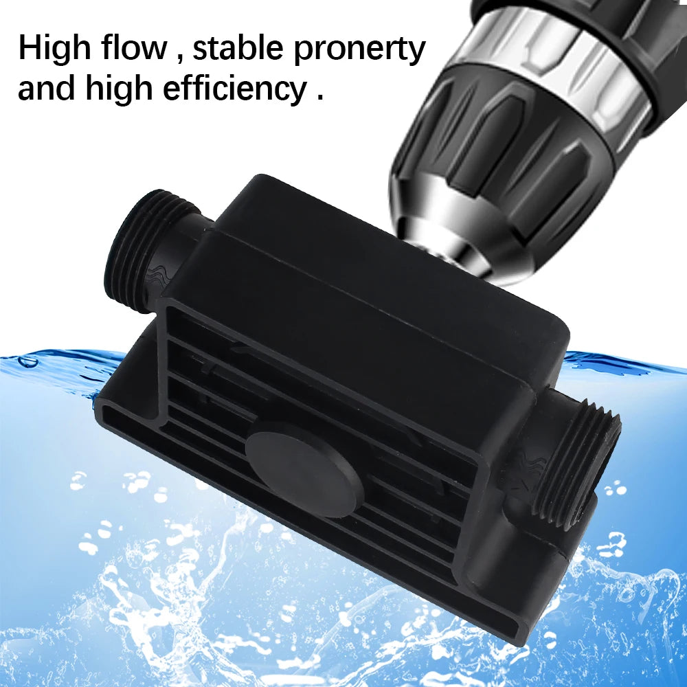 Drill-Powered Liquid Transfer Pump