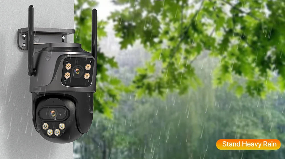 4K Dual Lens WiFi PTZ Security Camera