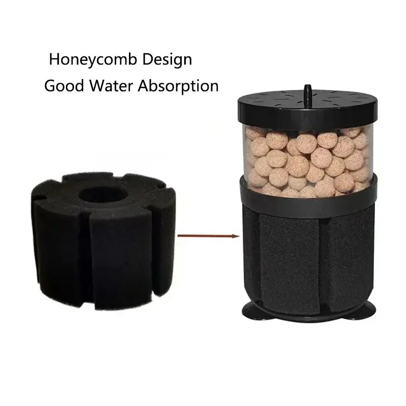 Čierny filter na akvárium, pre akvárium, skimmer, vzduchová pumpa, biochemická hubka, filtrácia bio akvária