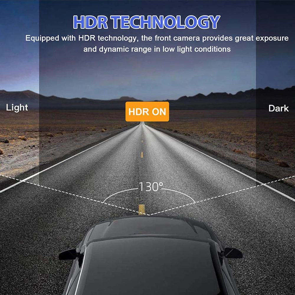 Y30A/Y30B Dash Camera with Cabin View and 2-Inch Screen