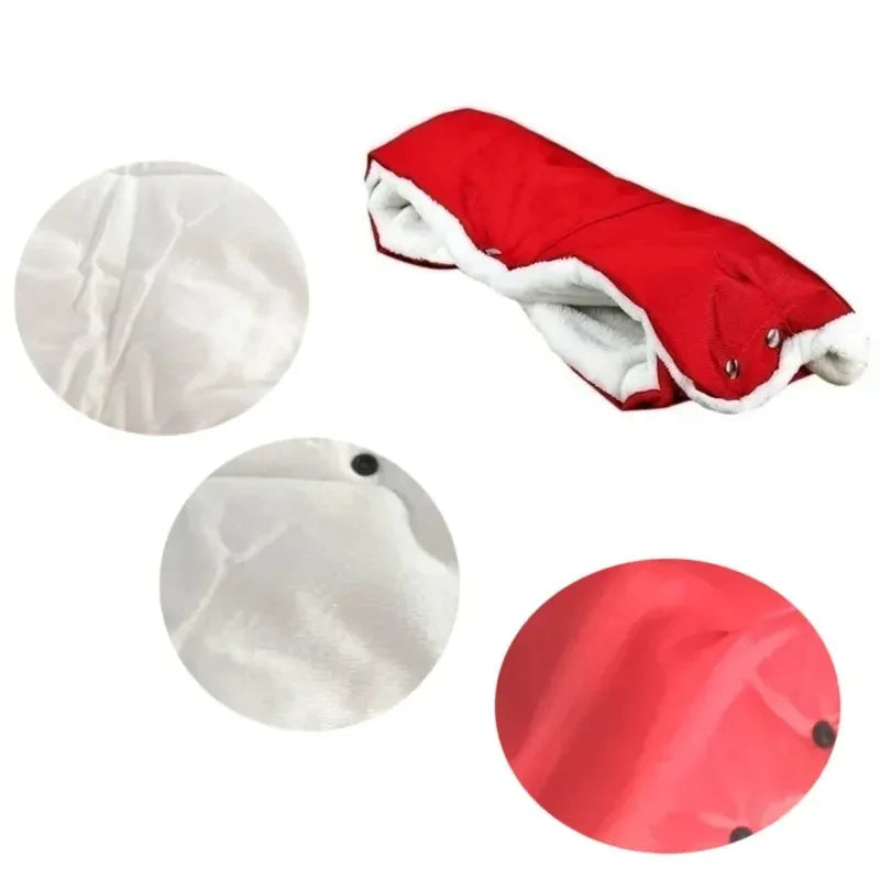 Universal Waterproof Fleece Stroller Gloves