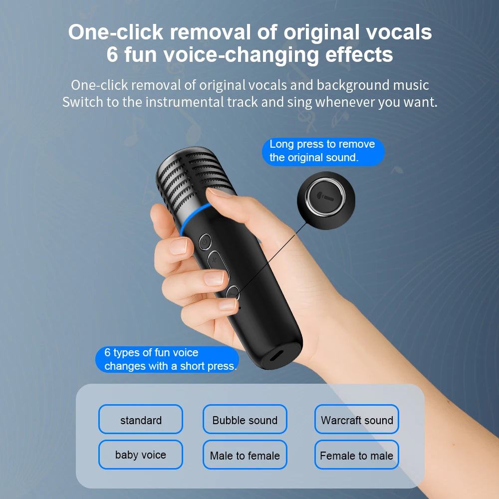 C85 In-Car Karaoke Microphone System