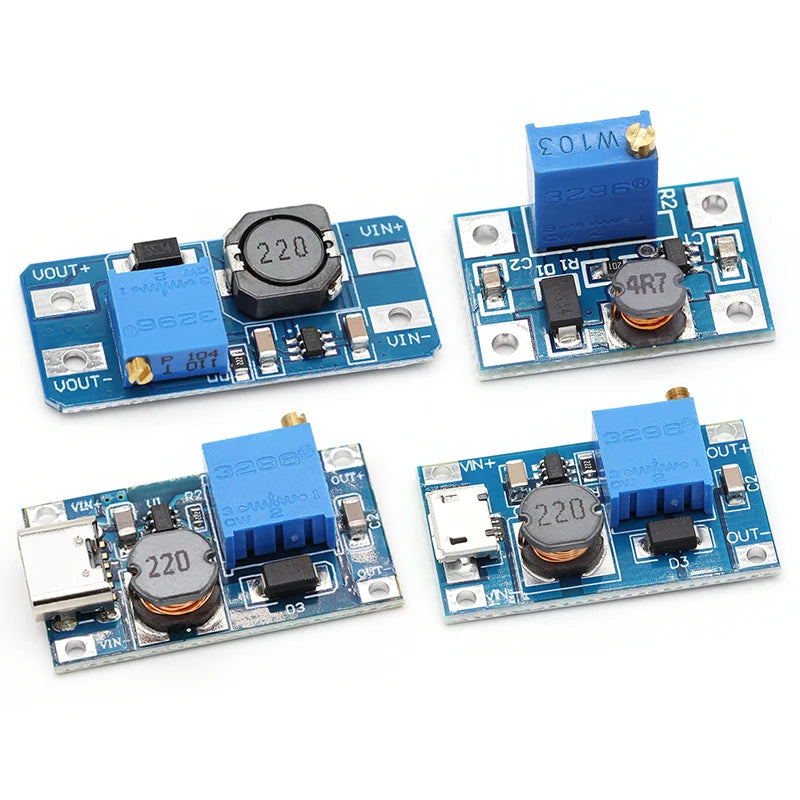 Module convertisseur élévateur CC-CC réglable MT3608