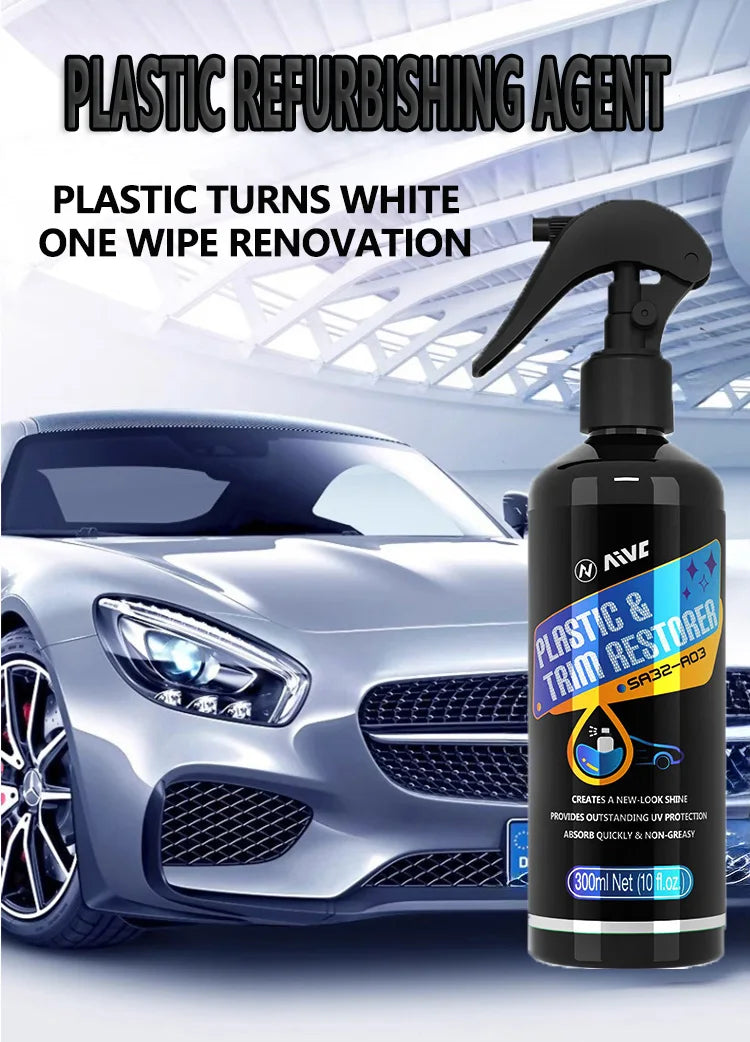 Plastic Restore Revitalizer for Long‑Lasting Car Trim Renewal