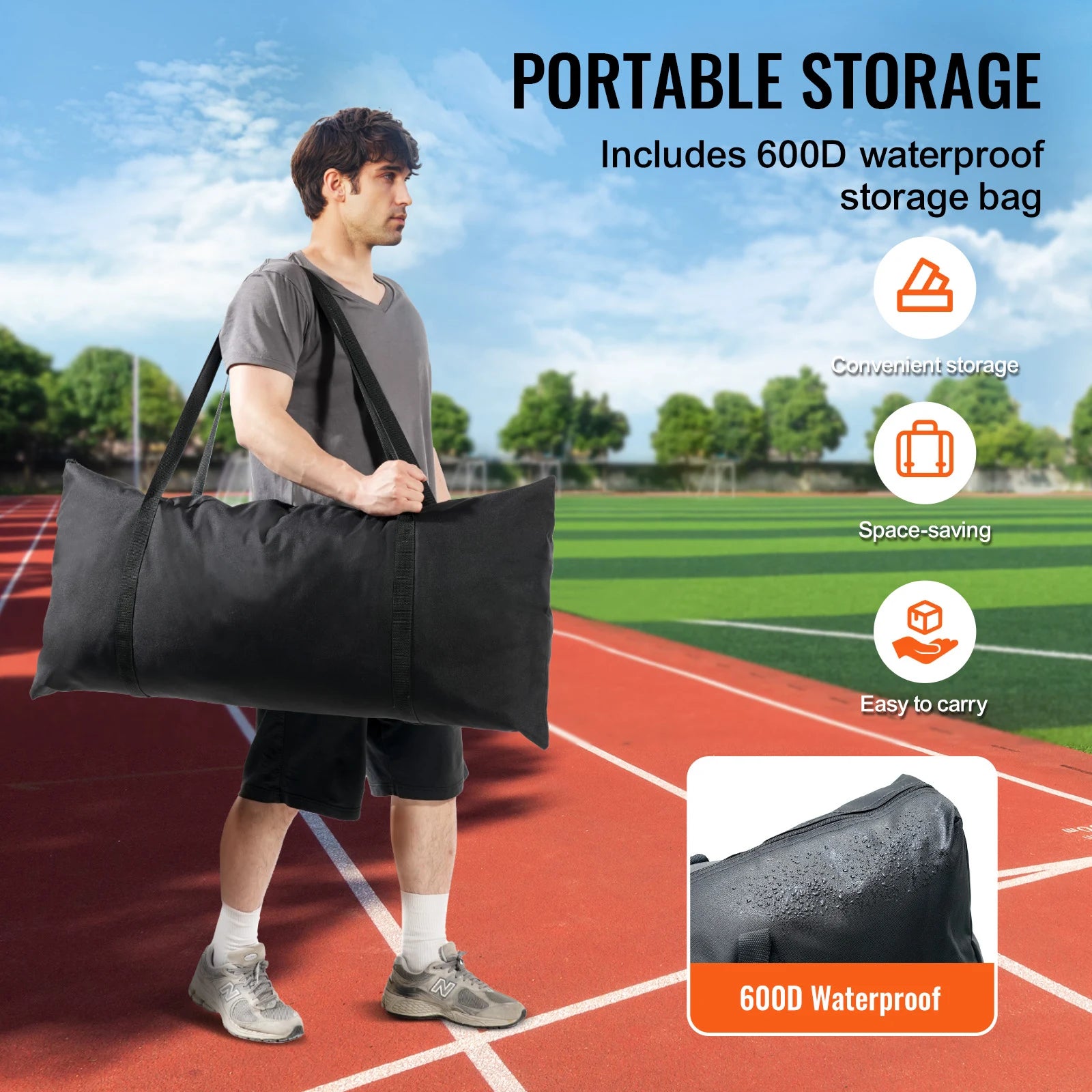 SucceBuy Barricade Backstop NetBall Sport Barrier Netting Portable Practice Equipment with Carry Bag Protect Screen for Training
SucceBuy Barrikád Háttérháló Backstop sportkorlát Hálózat, hordozható gyakorló eszköz táskával, védőképernyő edzéshez