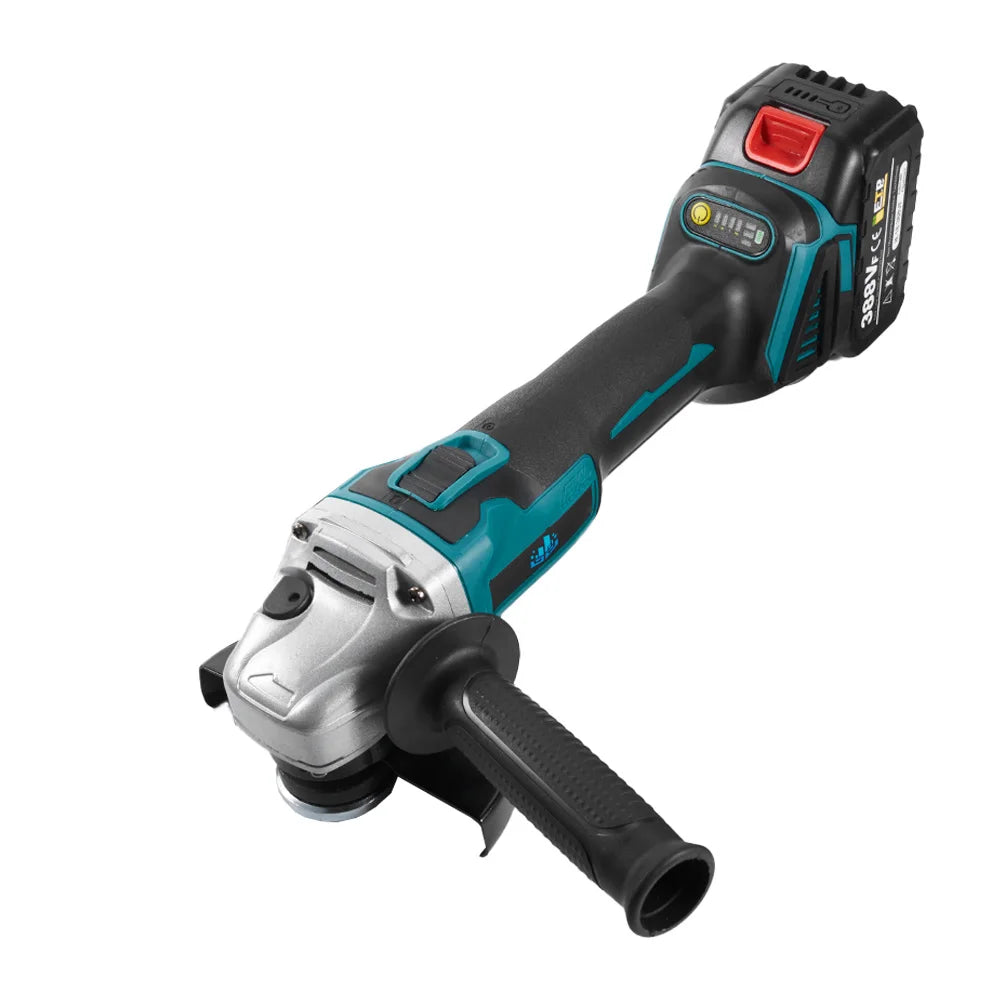 125mm Brushless Angle Grinder – Cordless Cutting & Polishing Power Tool