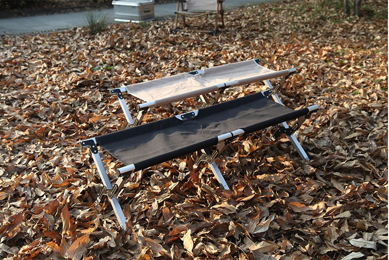 Double Camping Stool for Two | Lightweight Folding Outdoor Seat