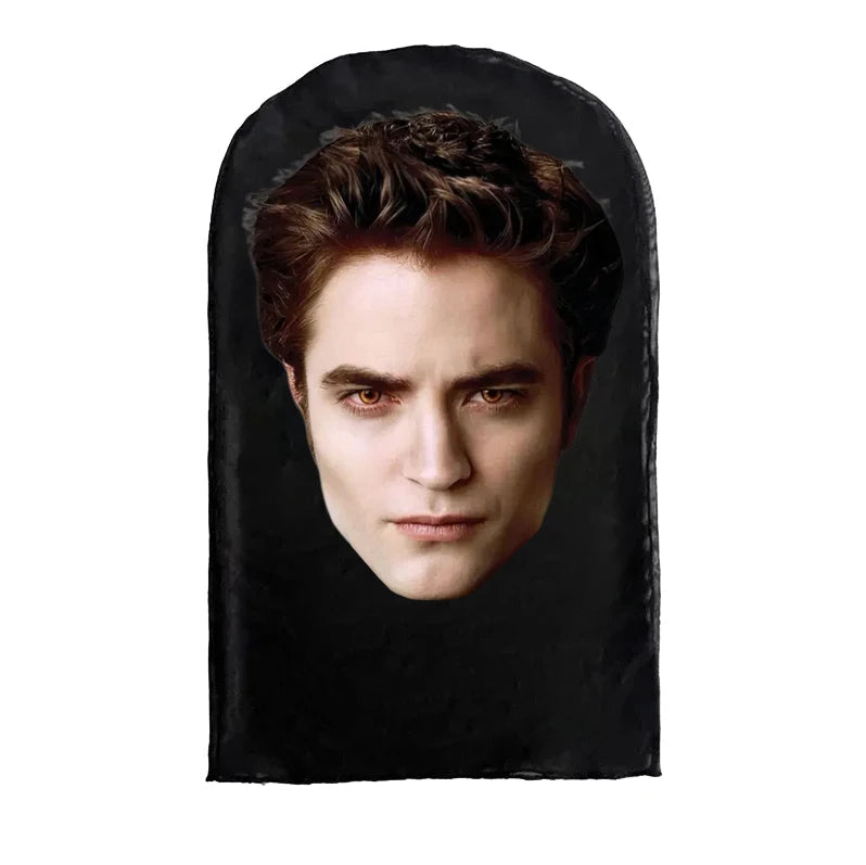 New 3D Printed Kanye Mask Drake Elastic Mesh Full Face Mask for Unisex Cosplay Headwear Party Simulation Balaclava Hat Headgear