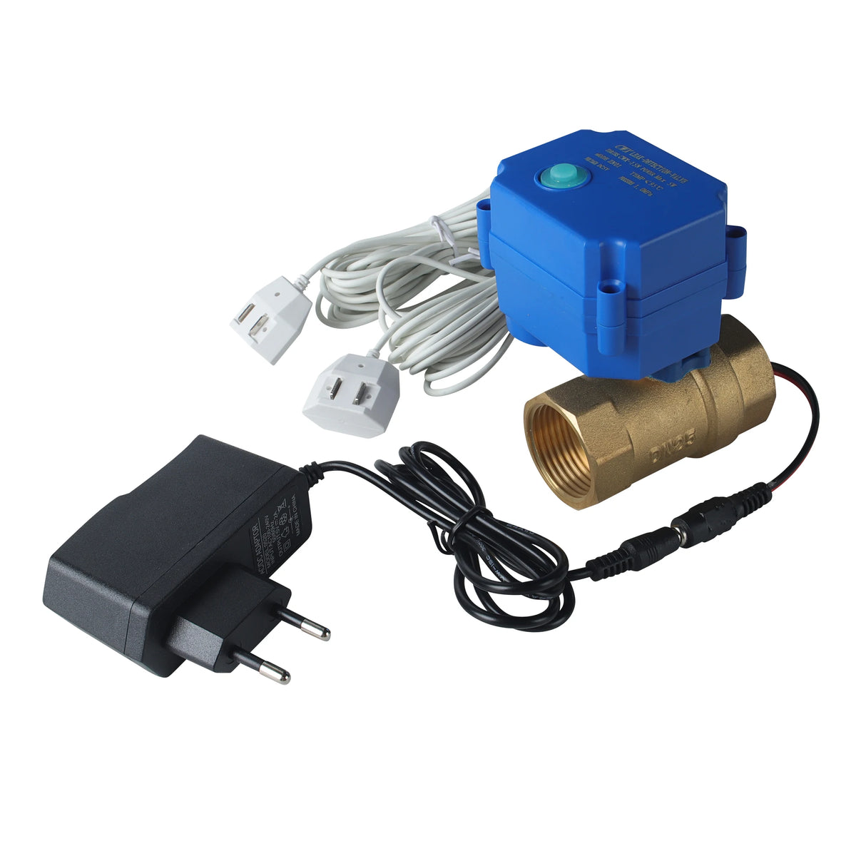 Water Leak Detector with Automatic Shut Off Valve